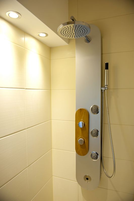 Luxury Shower with Multiple Shower Heads