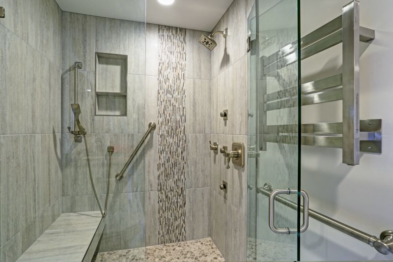 Shower with Integrated Lighting